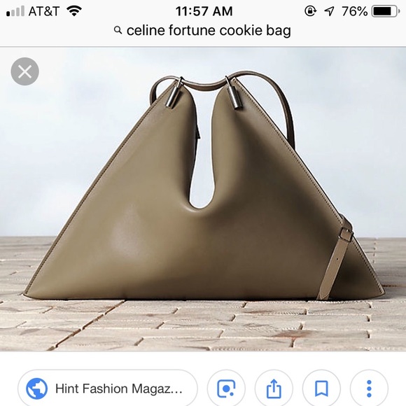 Celine Handbags - Celine fortune cookie bag